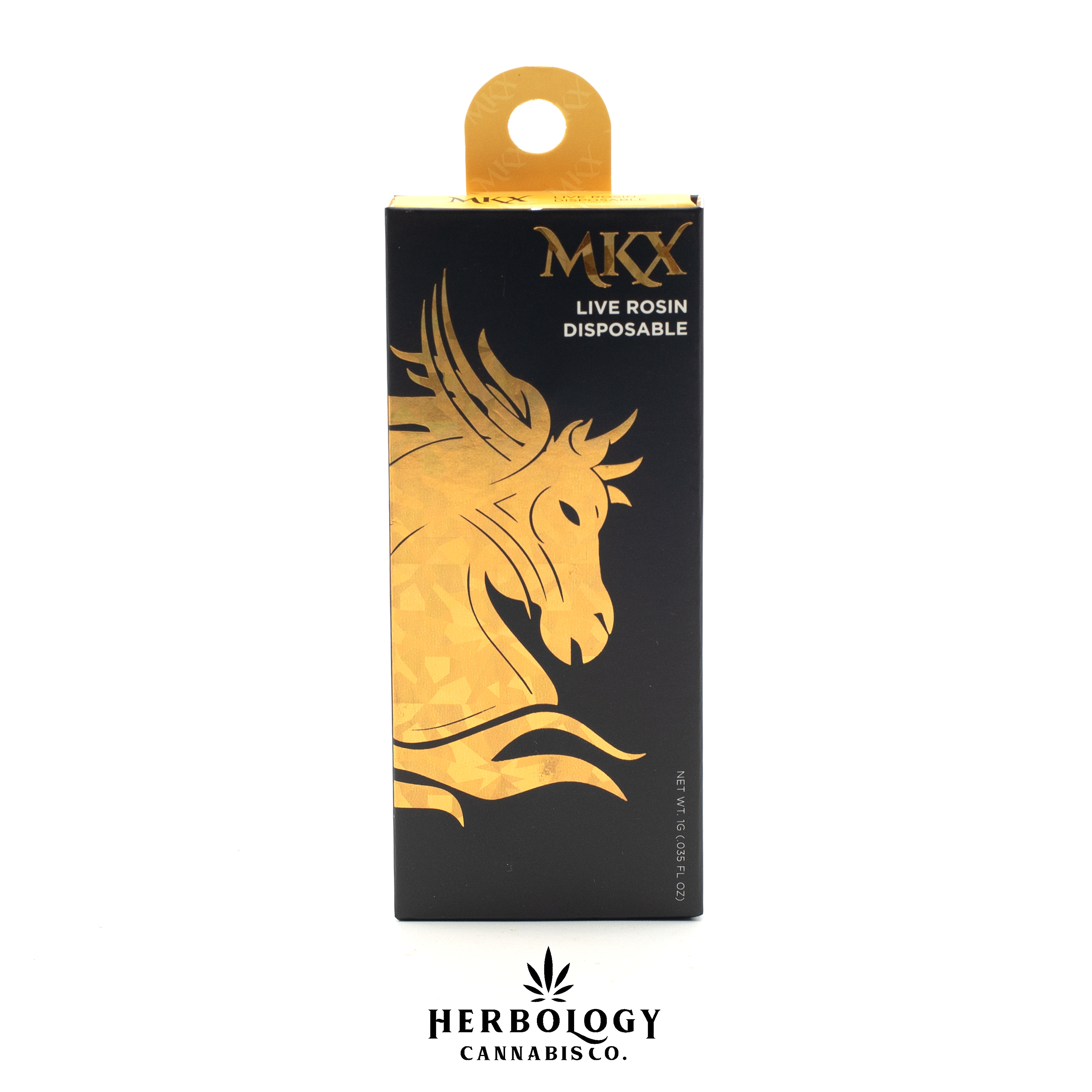 Photograph of product: MKX | Rosin Disposable | Orange Creamsicle | 1g