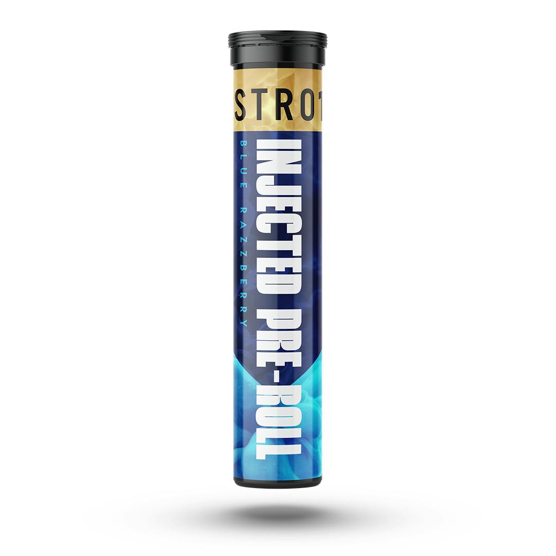 Photograph of product: Blue Razz Infused Pre-Roll | 1.2g