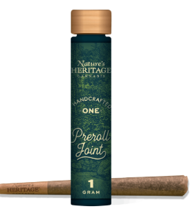 Photograph of product: Ebony Ivory 1g Preroll