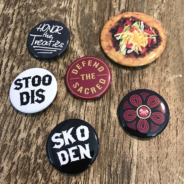Photograph of product: The NTVs Collector Buttons - Stoodis
