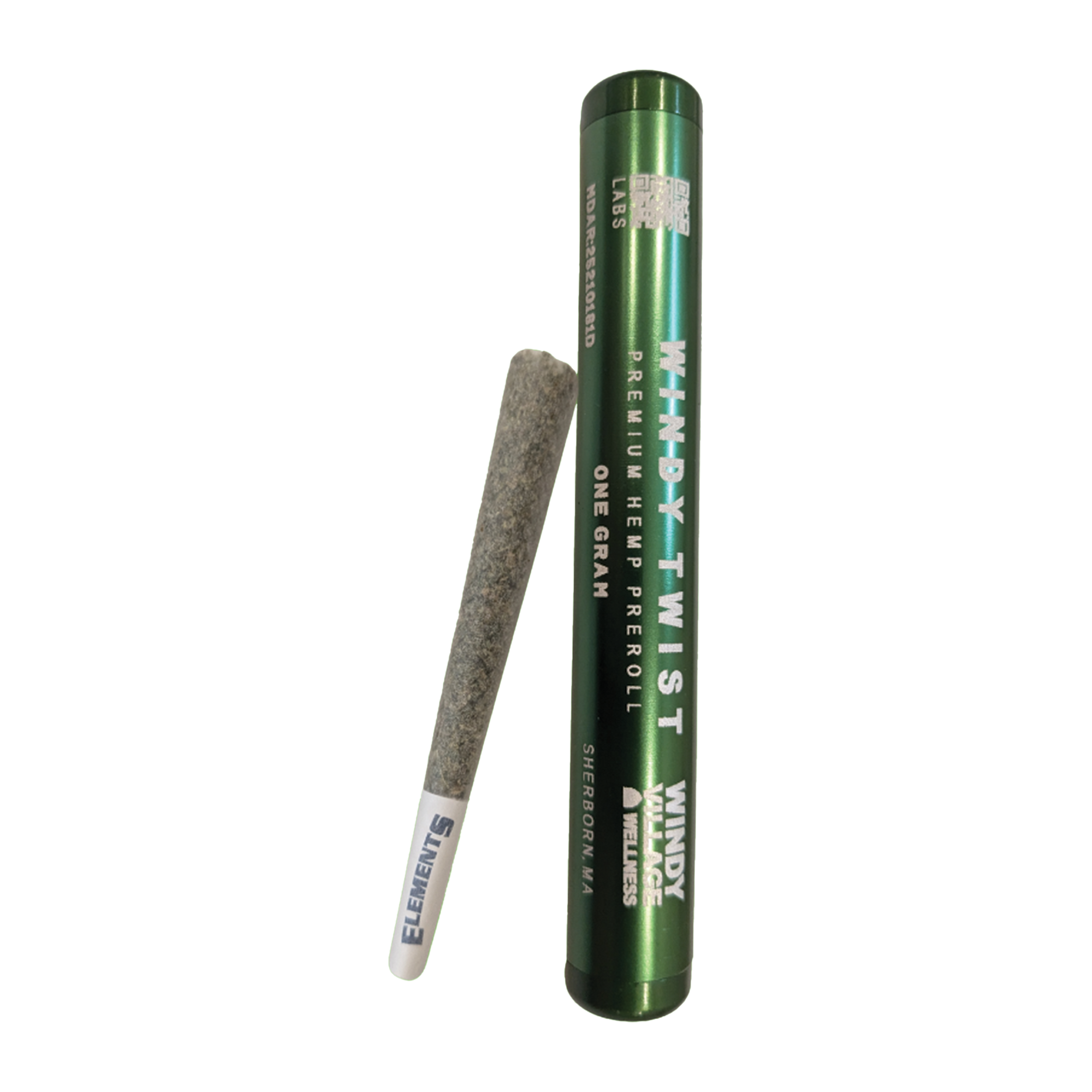 Photograph of product: 14% CBD PreRoll Windy Village Hawaiian Haze