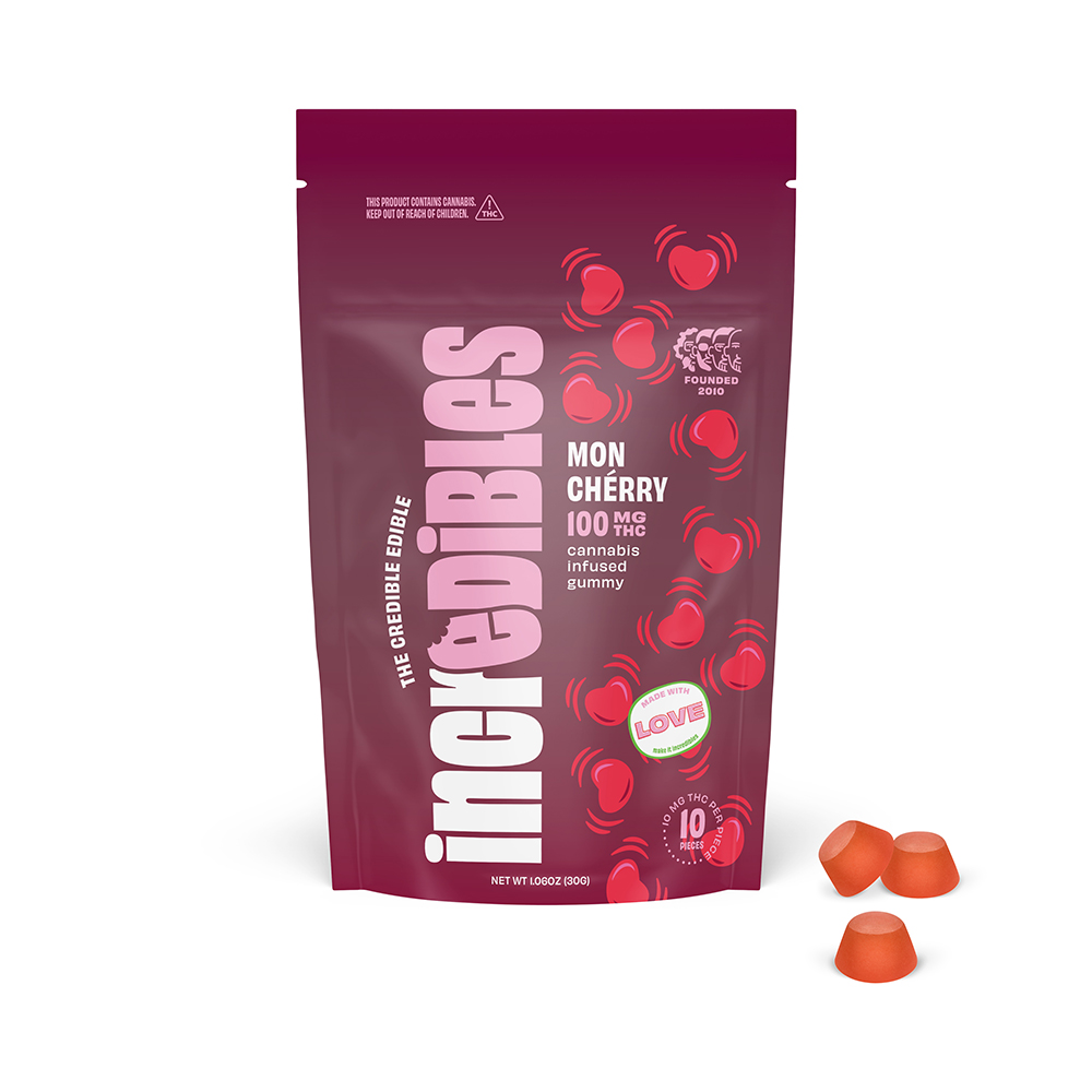 Photograph of product: Mon Cherry Gummies 100mg {661}