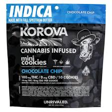Photograph of product: Korova Mini Cookies Chocolate Chip Oui'd 100mg