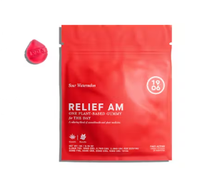 Photograph of product: 1906 | RELIEF AM | Single Serving 25MG TH-oui