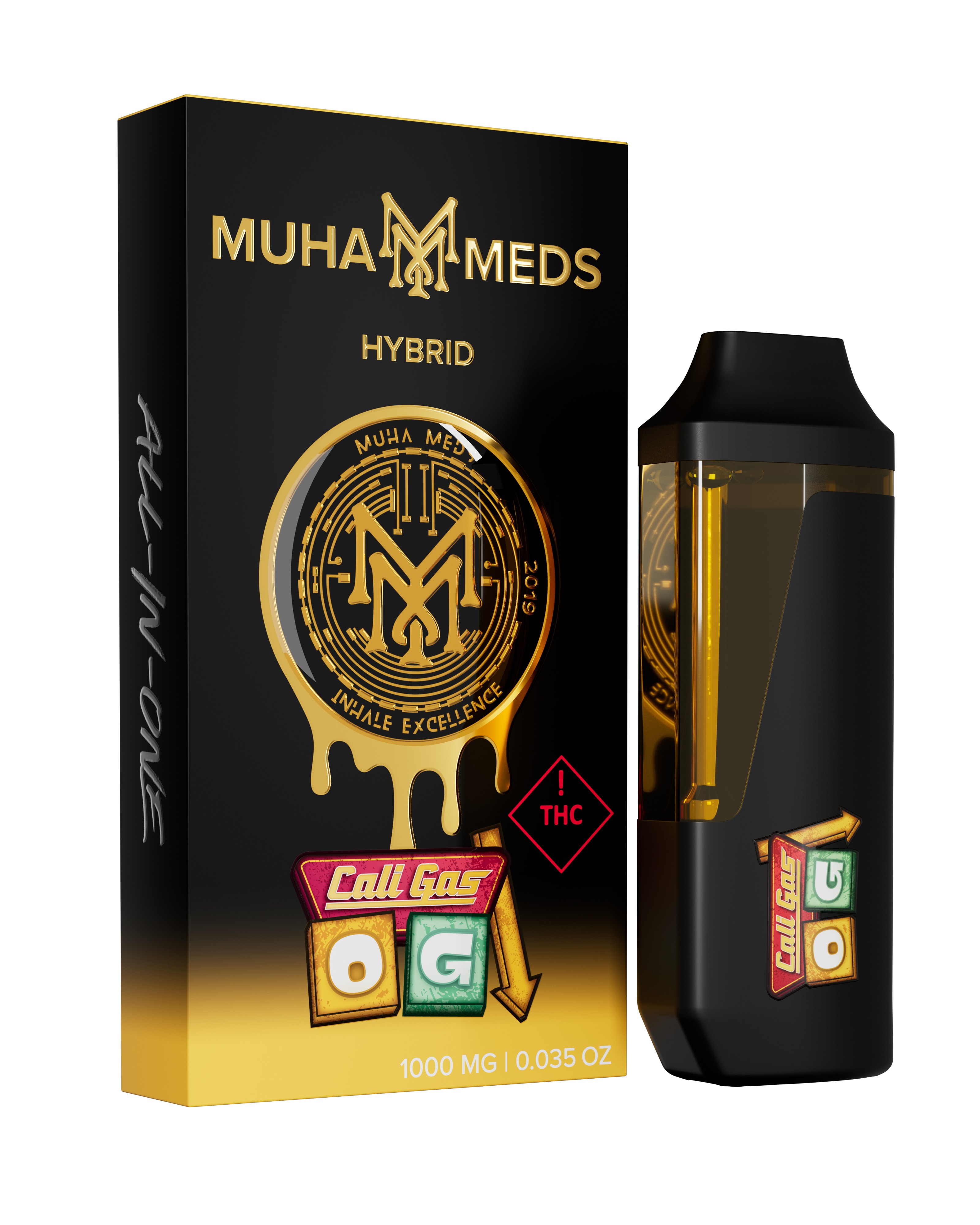 Photograph of product: Cali Gas Og Muha Meds Disposable