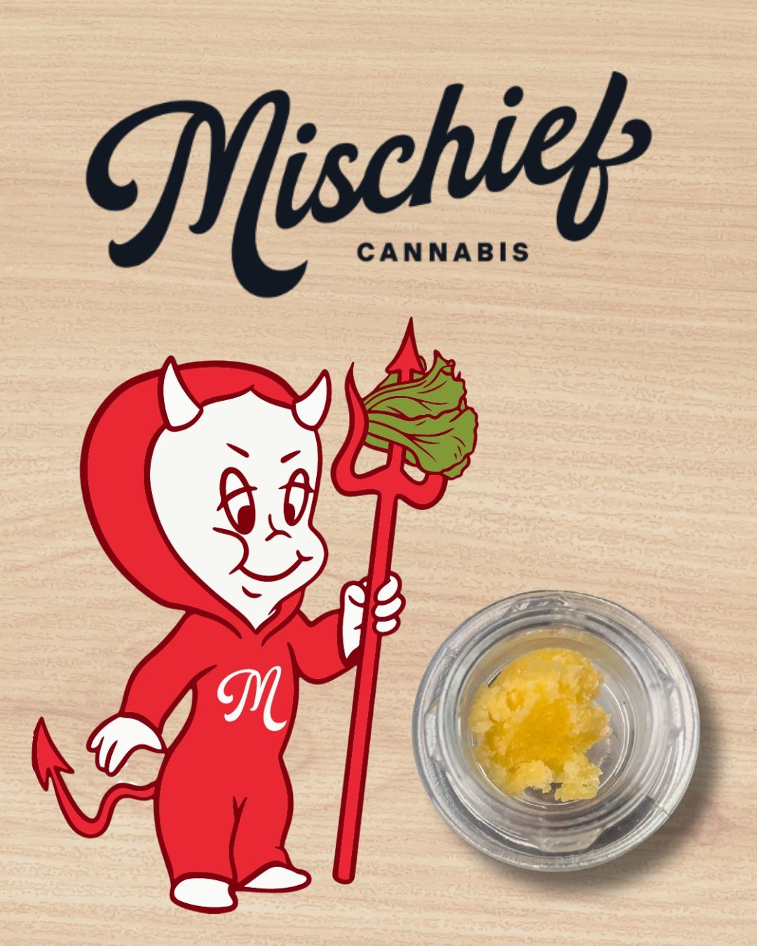 Photograph of Product: Mischief | 10th Dimension | Cured Badder | 1g