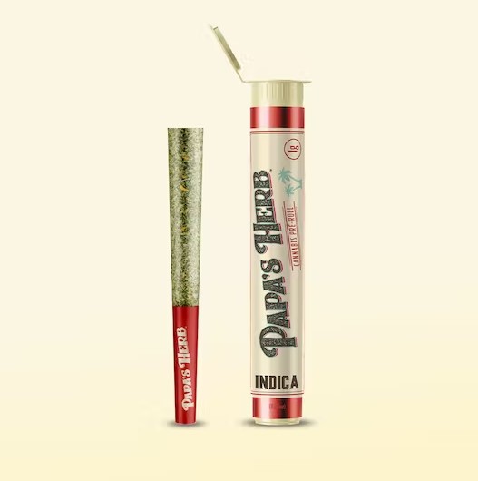Photograph of product: Papa's Herb - 1g Pre Roll - Fire OG