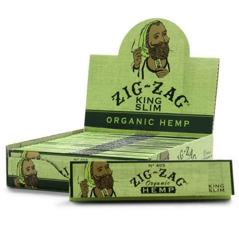Photograph of product: Zig-Zag | Organic Hemp | King Size Papers