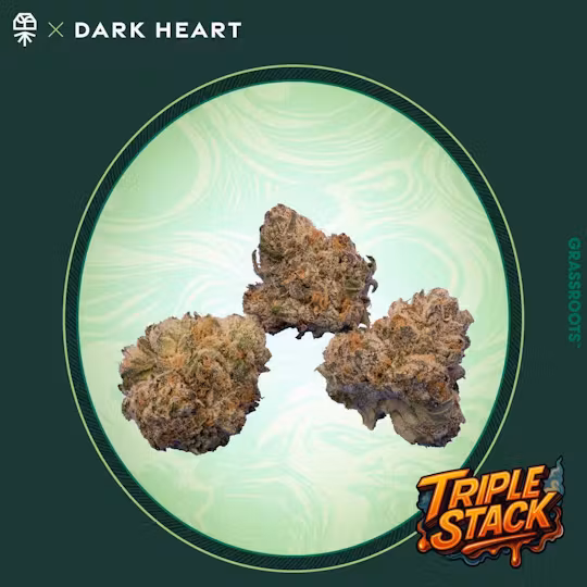 Photograph of product: Triple Stack Dark Heart - 3.5g