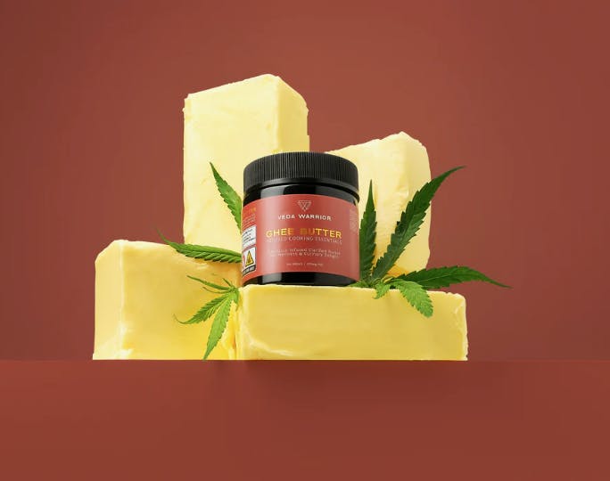 Photograph of product: Veda Warrior | Oui'd-Infused Ghee Butter | 100mg