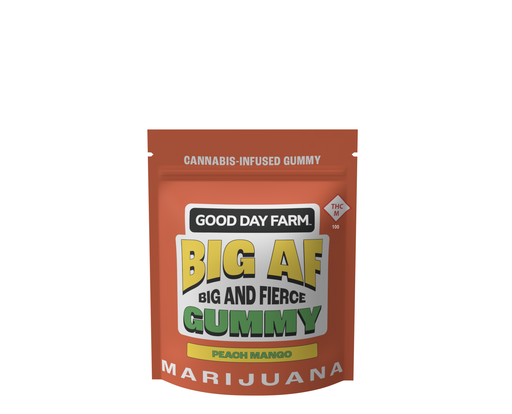Photograph of product: Good Day Farm | Gummies | Big AF Peach Mango 100mg