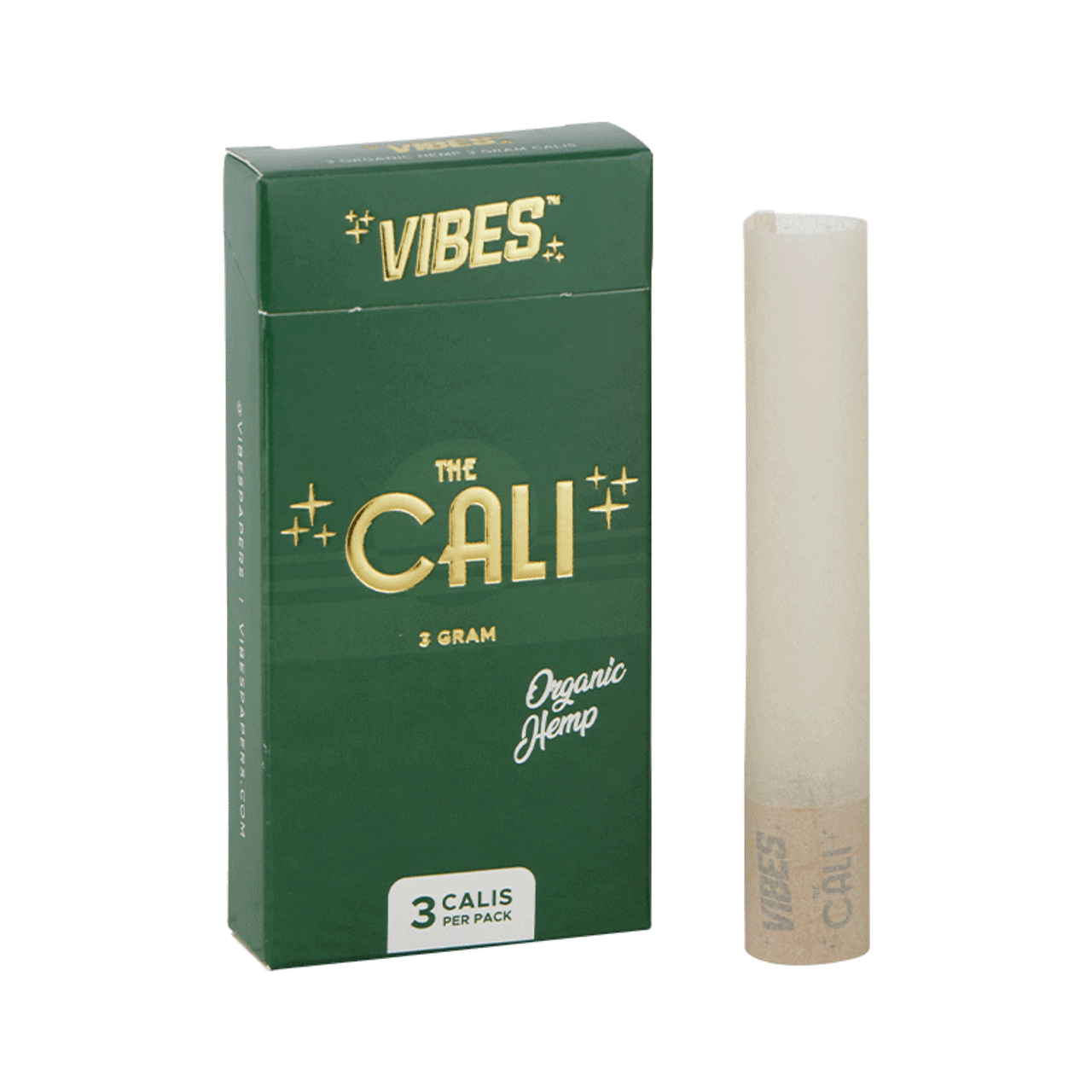 Photograph of product: Vibes Cali Hemp Cones 3 pack