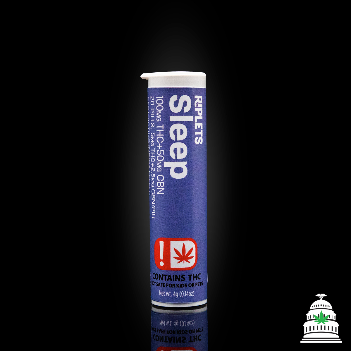 Photograph of product: Sleep - 100mg Ripple Riplets