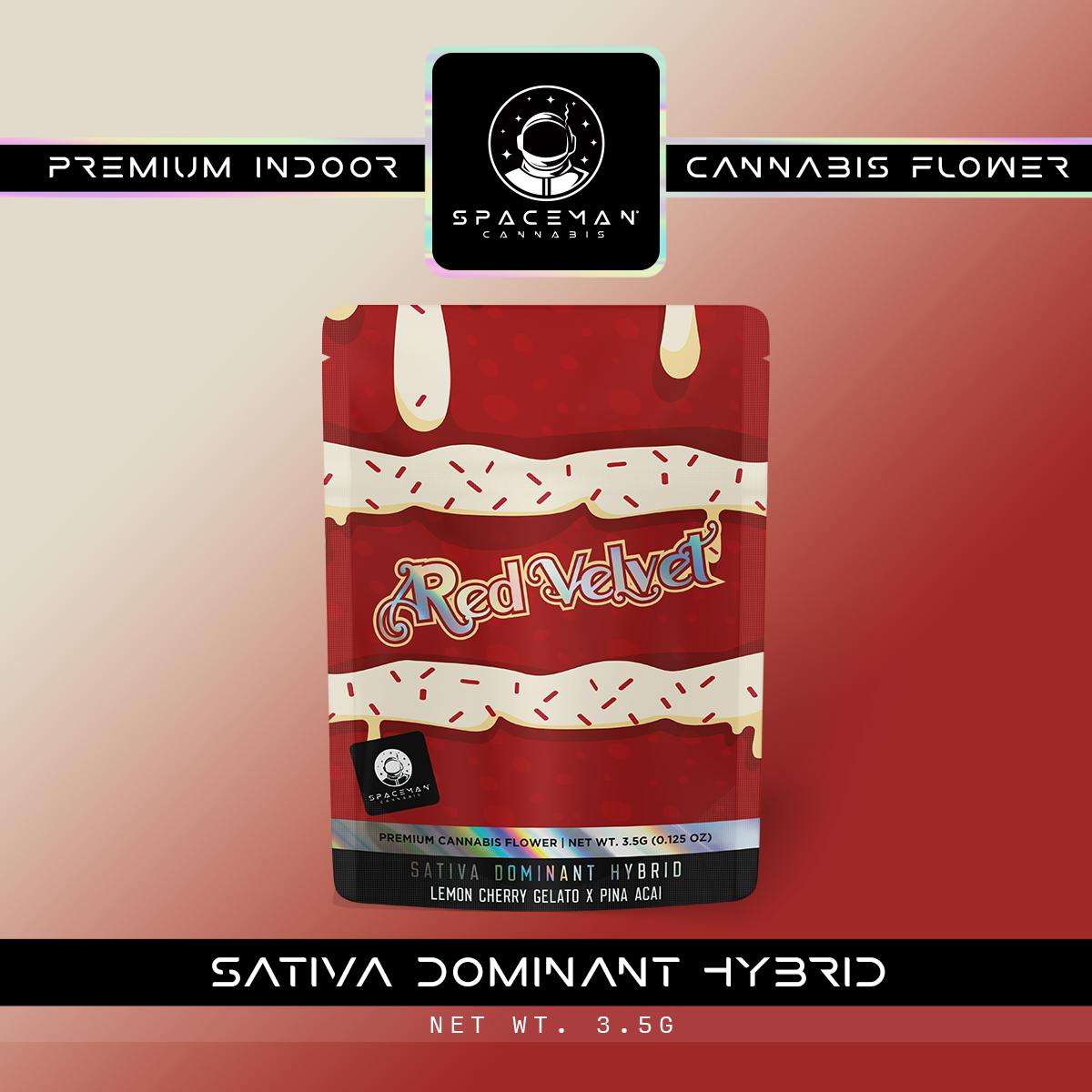 Photograph of Product: Red Velvet Prepacked | 3.5g