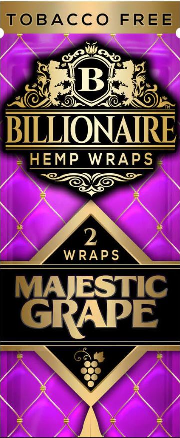 Photograph of product: Majestic Grape Hemp Wraps