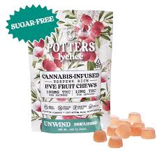 Photograph of product: LYCHEE 100MG 10 PACK LIVE RESIN SUGAR-FREE FRUIT CHEW