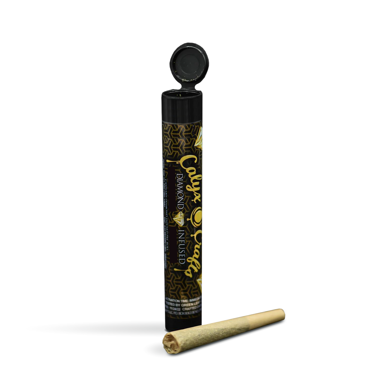 Photograph of product: Diamond Runtz Diamond Infused Pre-Roll | 1.3g