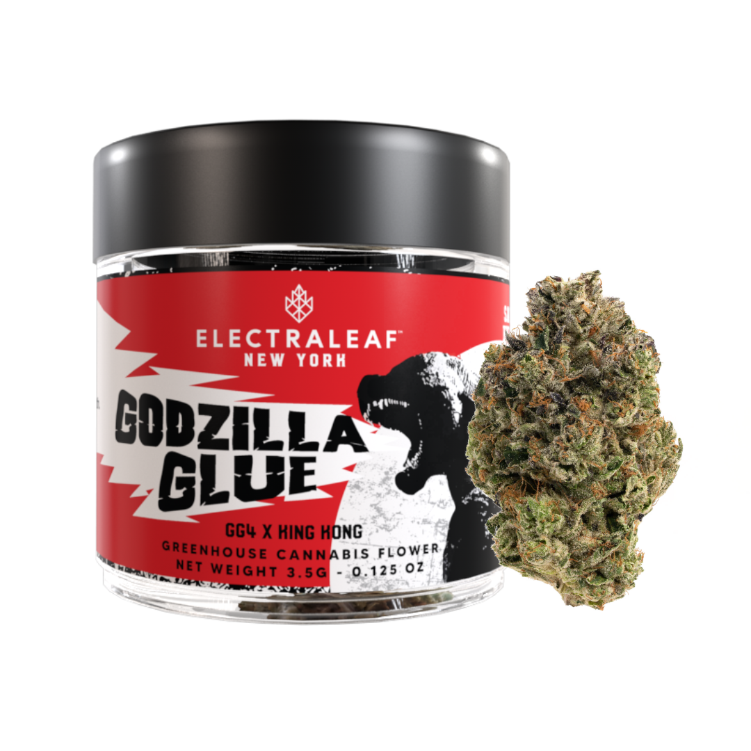 Photograph of product: Electraleaf | Godzilla Glue | Flower | 3.5g