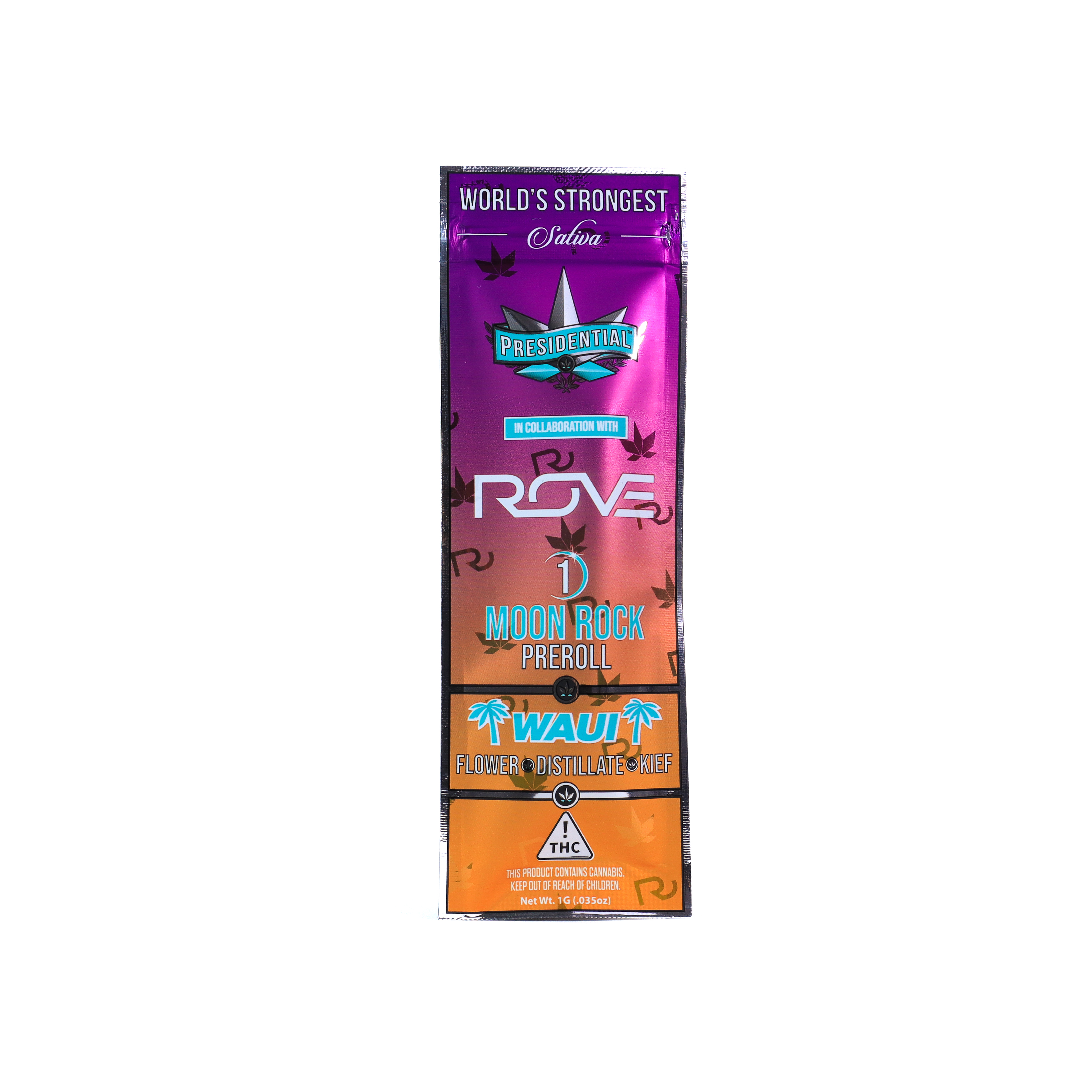 Photograph of product: Presidential x Rove Waui Moon Rock Infused PR 1g