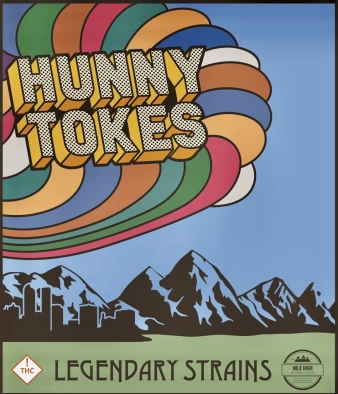 Photograph of product: Hunny Tokes - Disposable - - - Strawberry Cough