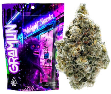 Photograph of product: Midnight Snacks [H] - Flower - 3.5g