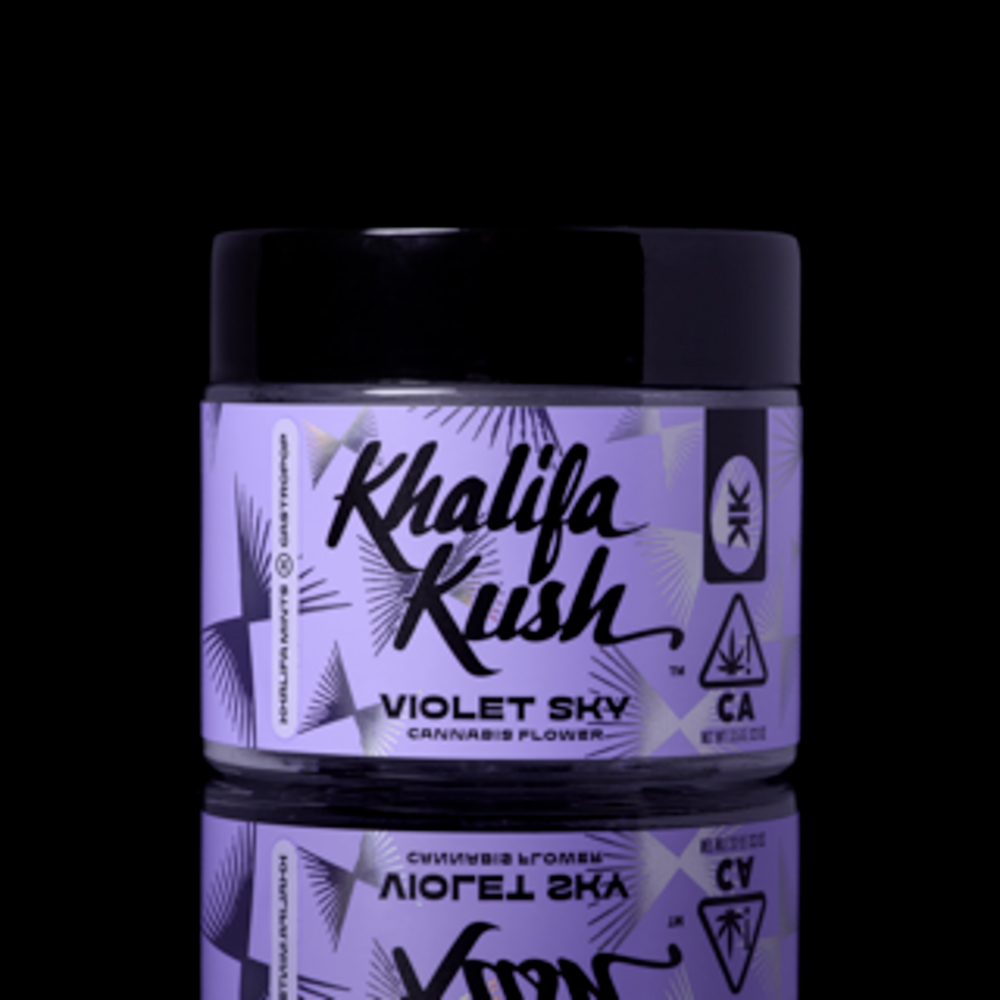 Photograph of product: Khalifa Kush - Violet Sky - Flower - 3.5g