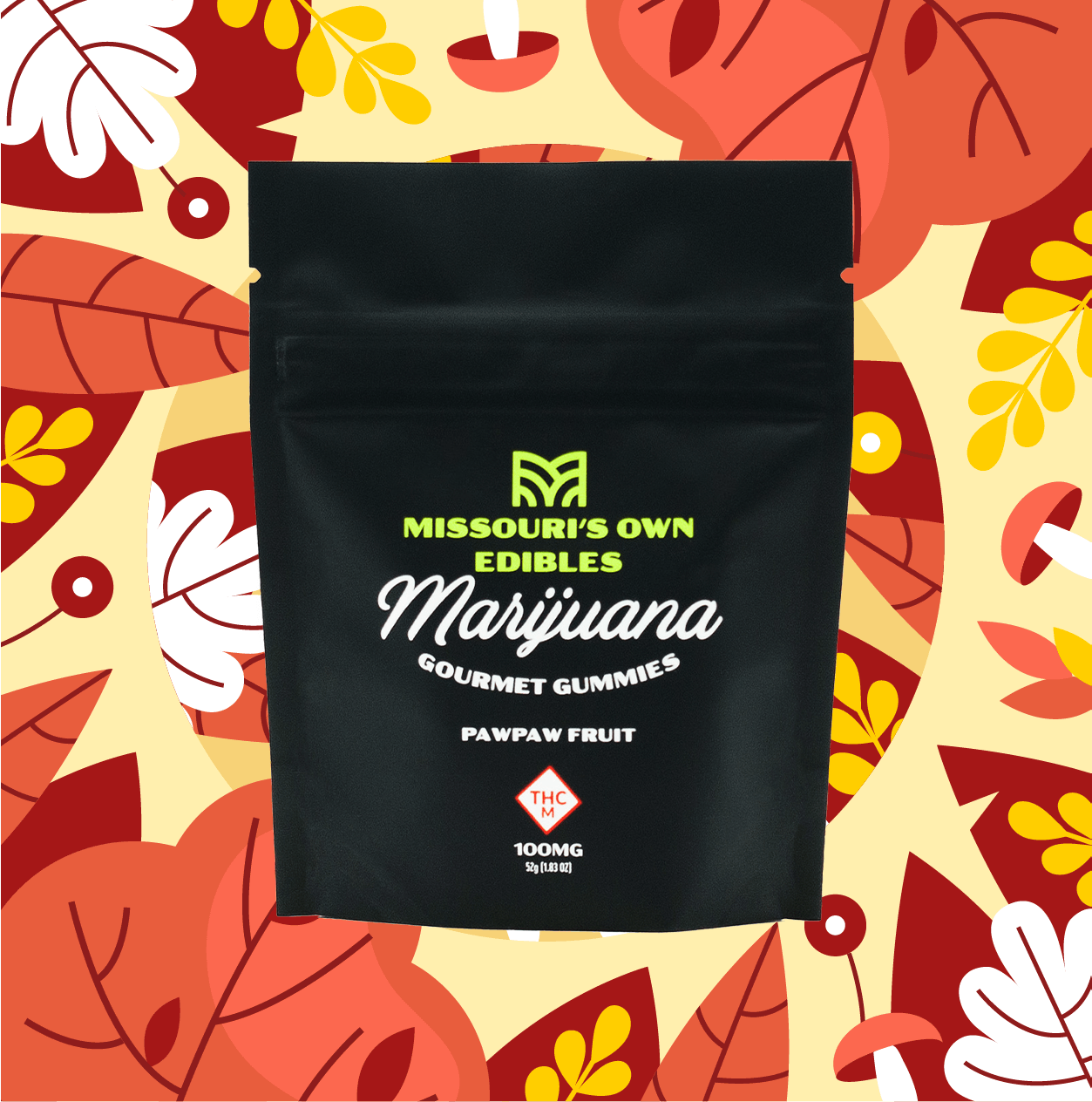 Photograph of product: Missouri's Own | Gummies | Pawpaw 100mg
