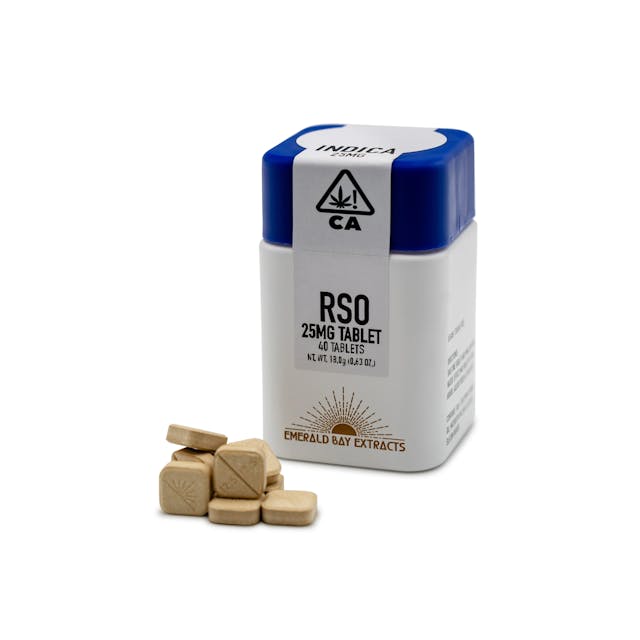 Photograph of product: GUSH MINTZ 25MG 40PK - RSO TABLET - 