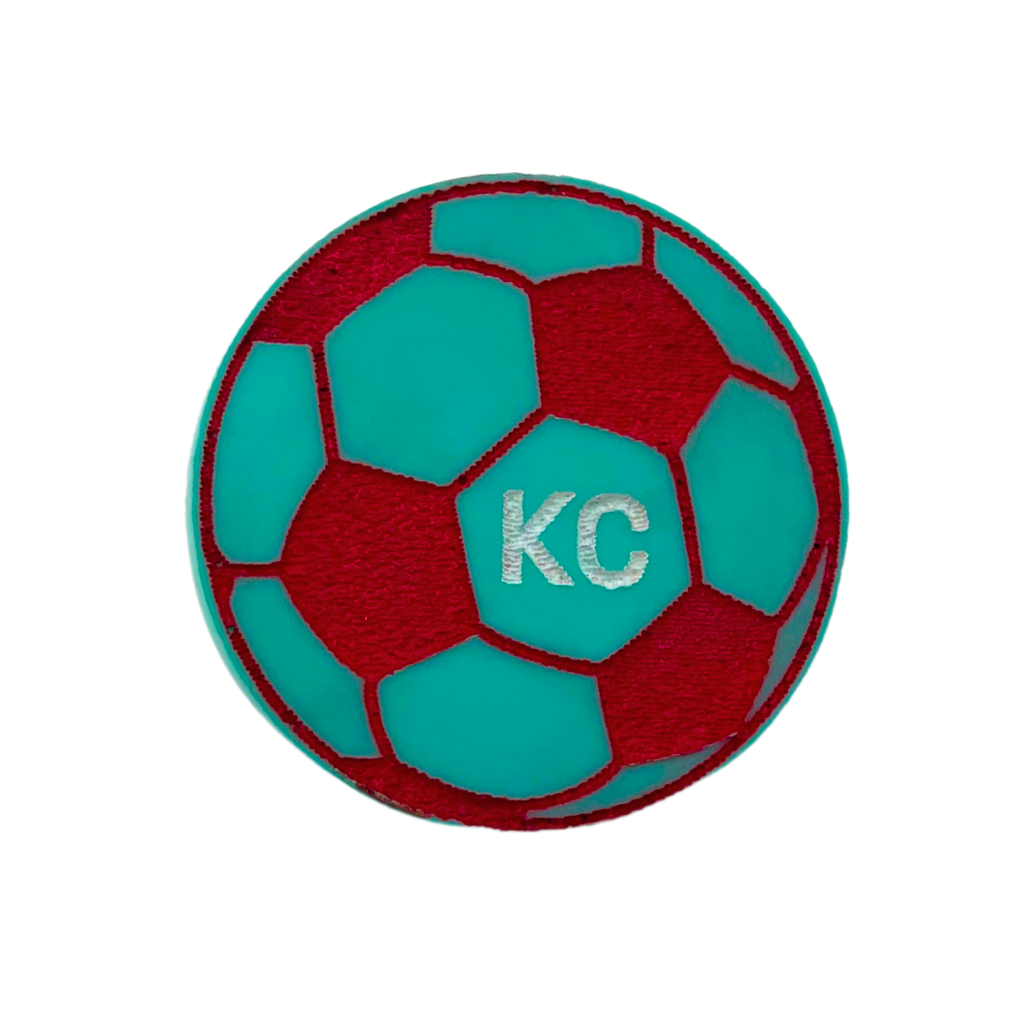 Photograph of Product: KC Soccer Pin