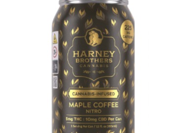 Photograph of product: Harney Brothers | 1:1 Maple Nitro Coffee Can | 10mgTH-oui:10mgCBD