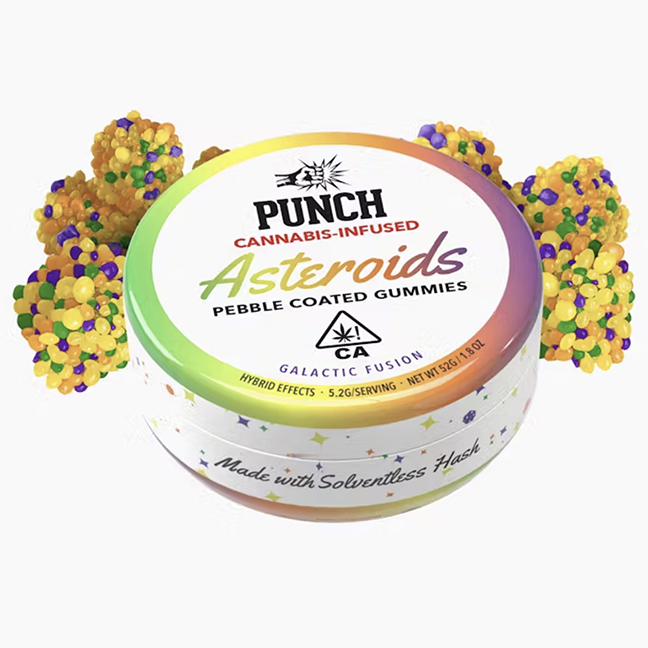 Photograph of product: Galactic Fusion   100mg Solventless Asteroids