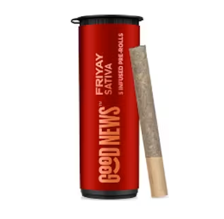 Photograph of product: Pre-Roll Infused Watermelon Friyay [5pk] | 2.5g