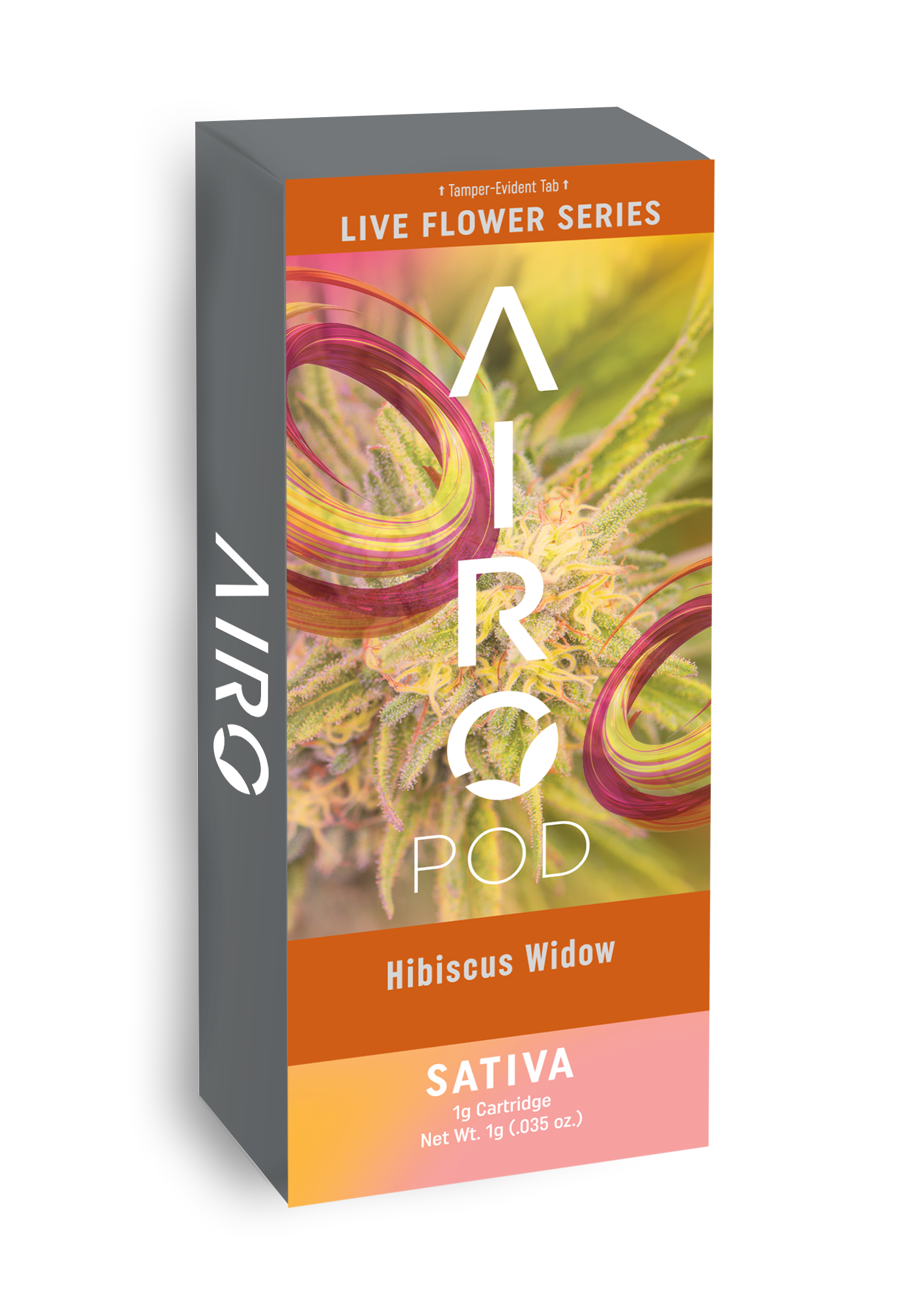 Photograph of product: Airopod Cartridge - Live Flower Hibiscus Widow 1g (S)