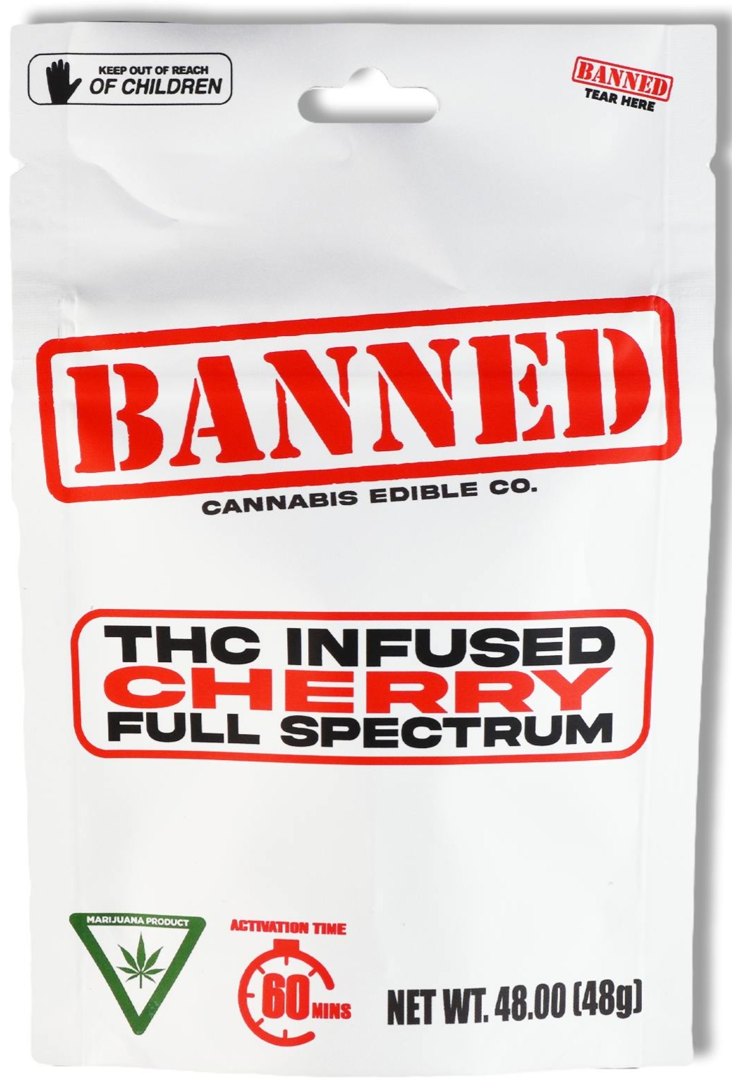 Photograph of product: Banned - Cherry - 200mg