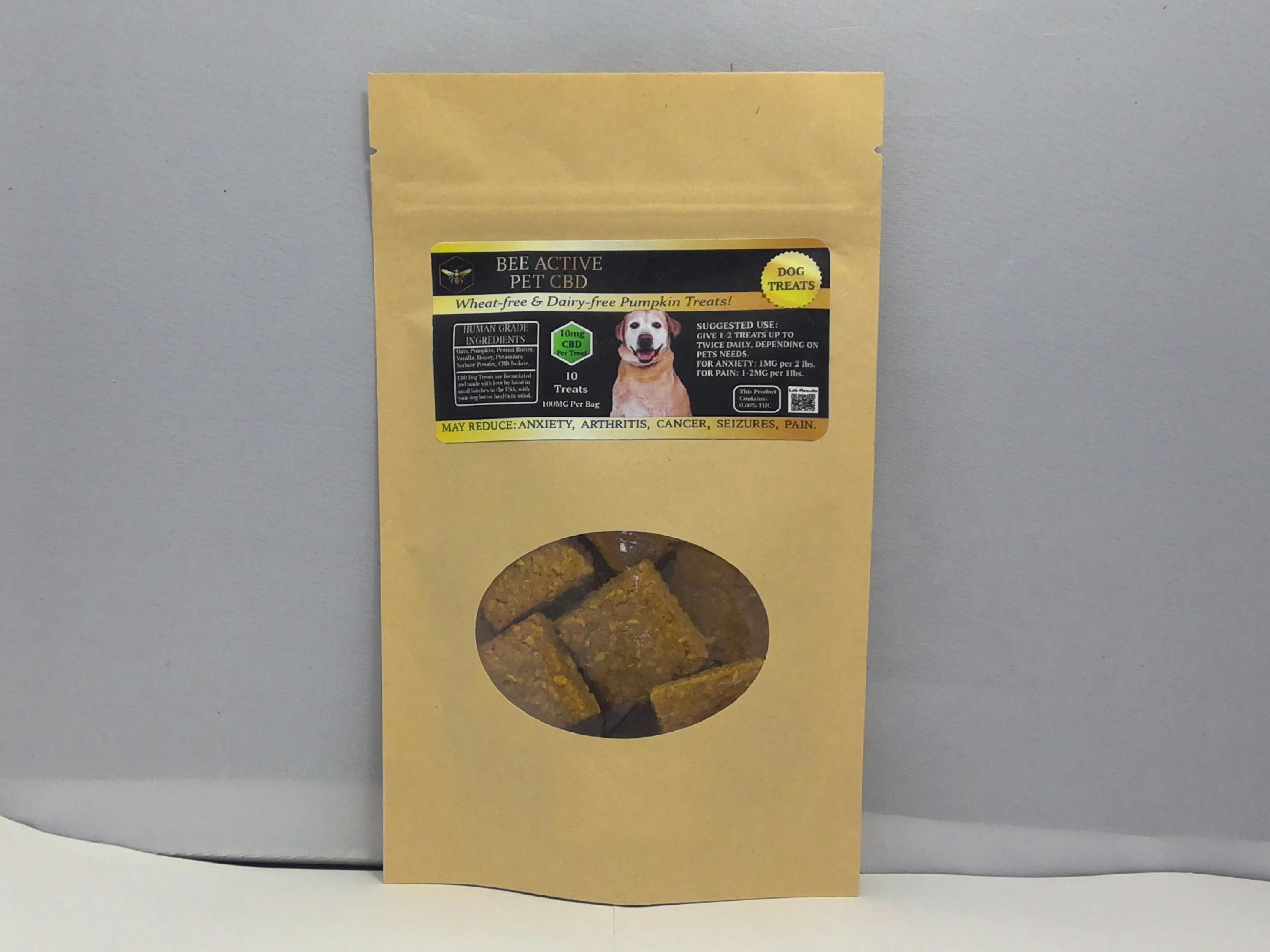Photograph of product: Pet Treats 10 count 10mg CBD