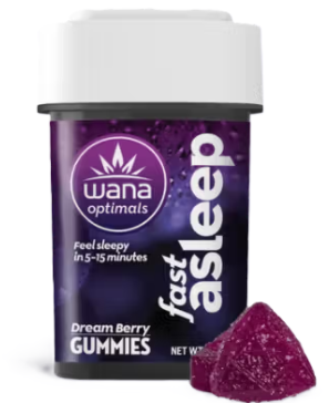 Photograph of product: Optimals Fast Asleep TH-oui/CBD/CBN/CBG 10pk/100mg