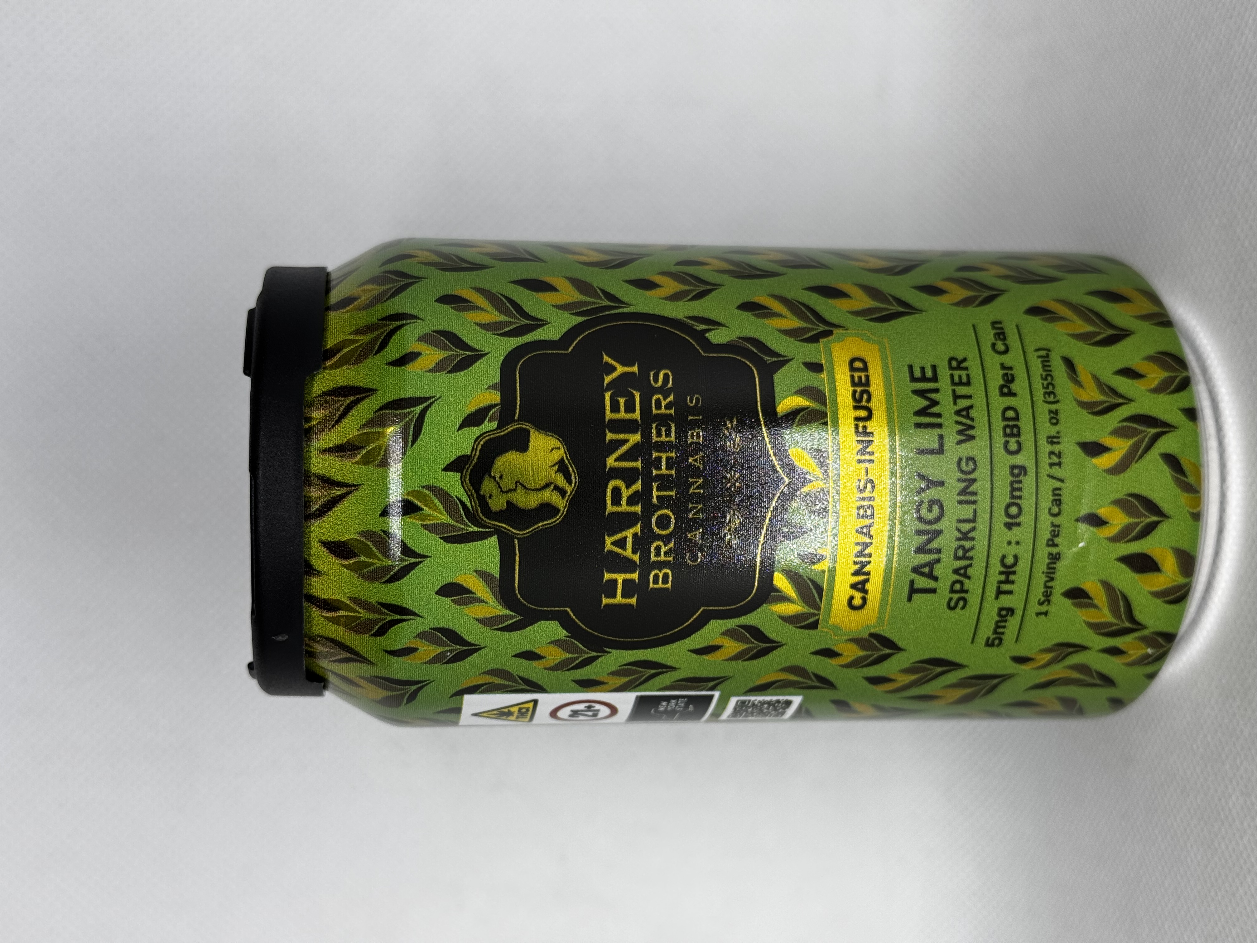 Photograph of product: Harney Brothers | 12oz Tangy Lime Sparkling Water