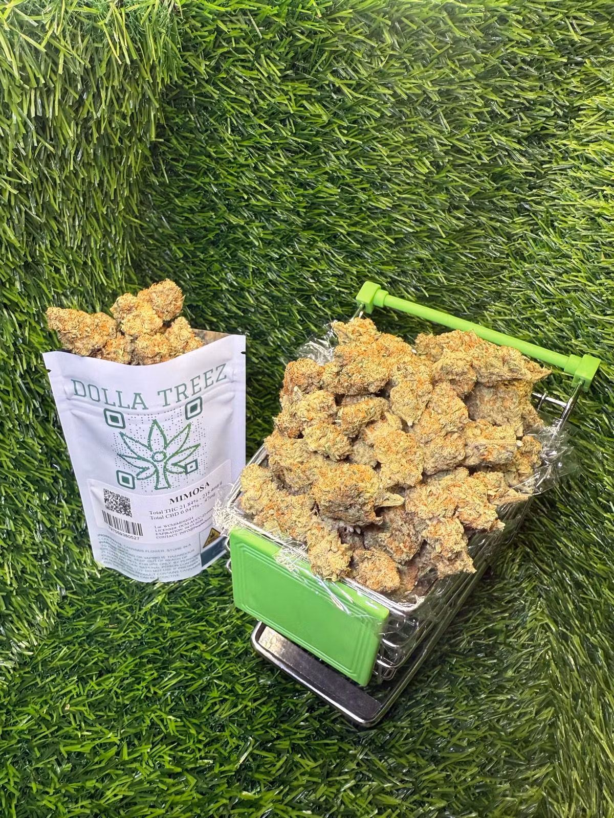 Photograph of product: Flower | Dolla Treez | Mimosa - 3.5g