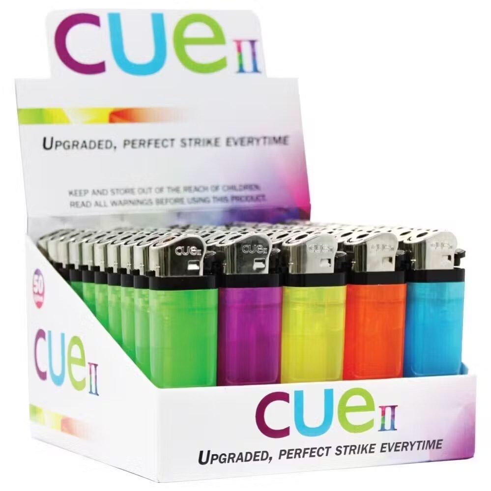 Photograph of product: CUE II Classic Lighter | Assorted Colors