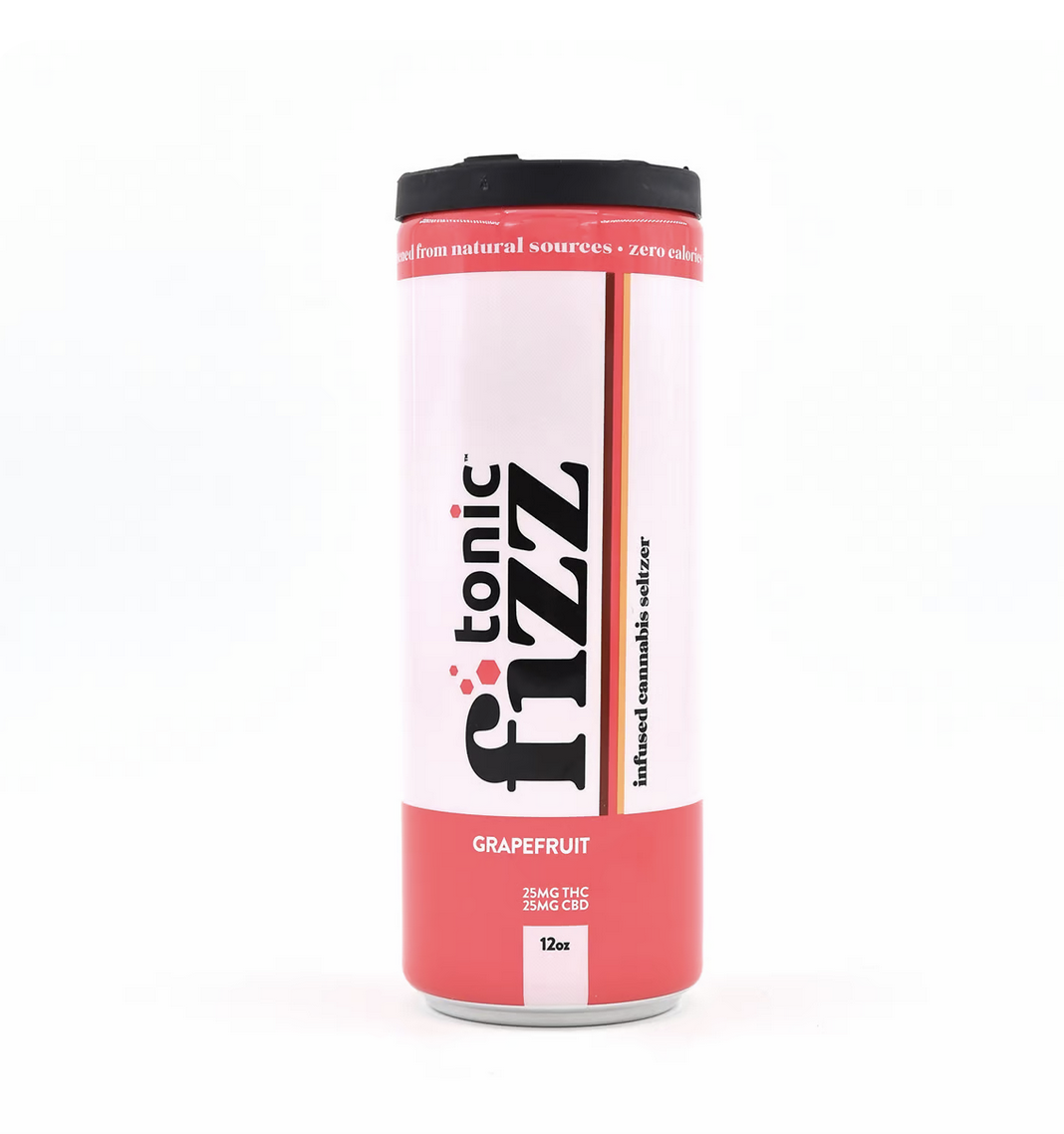 Photograph of product: Grapefruit 1:1 - Seltzer - 25mg