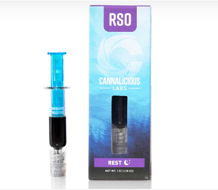 Photograph of Product: Cannalicious - RSO Dart 1g - Rest