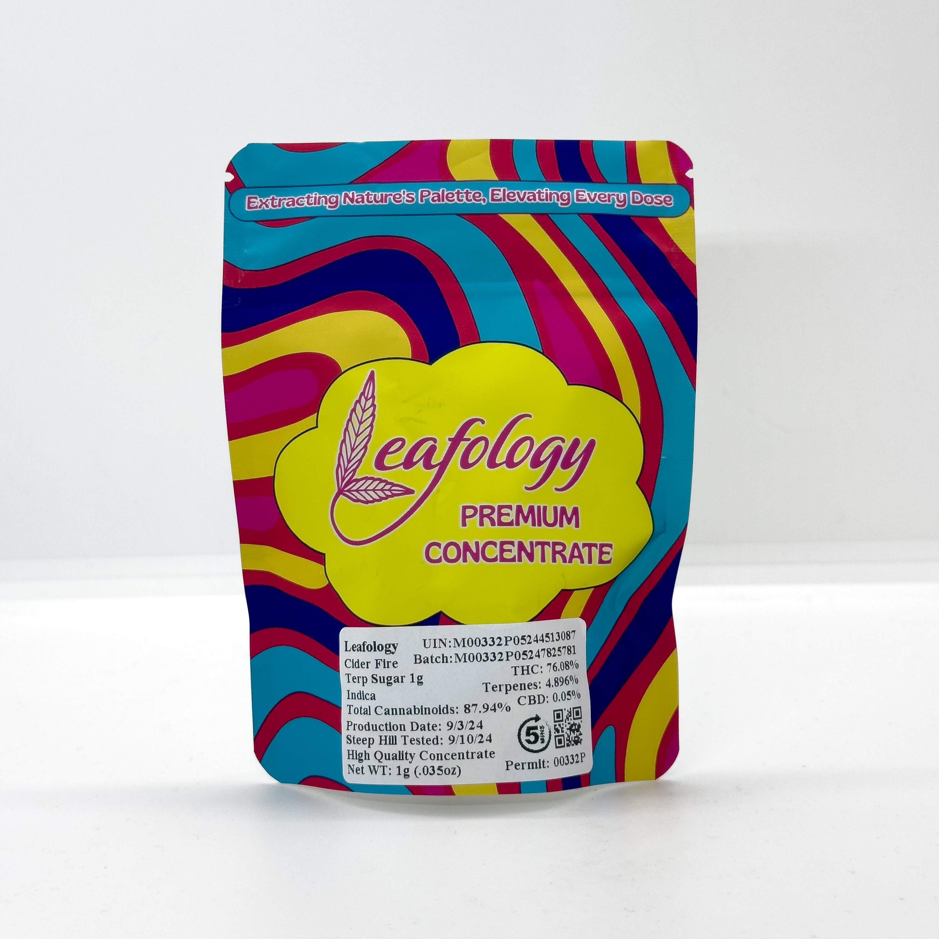 Photograph of product: XXX (Leafology) - 1g - Terp Sugar