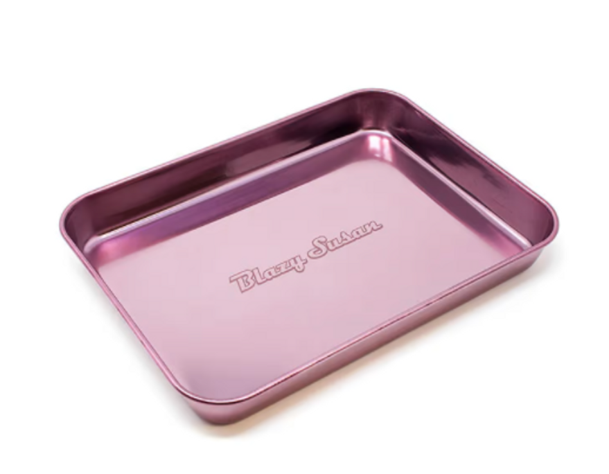 Photograph of product: Purple Stainless Steel Rolling Tray