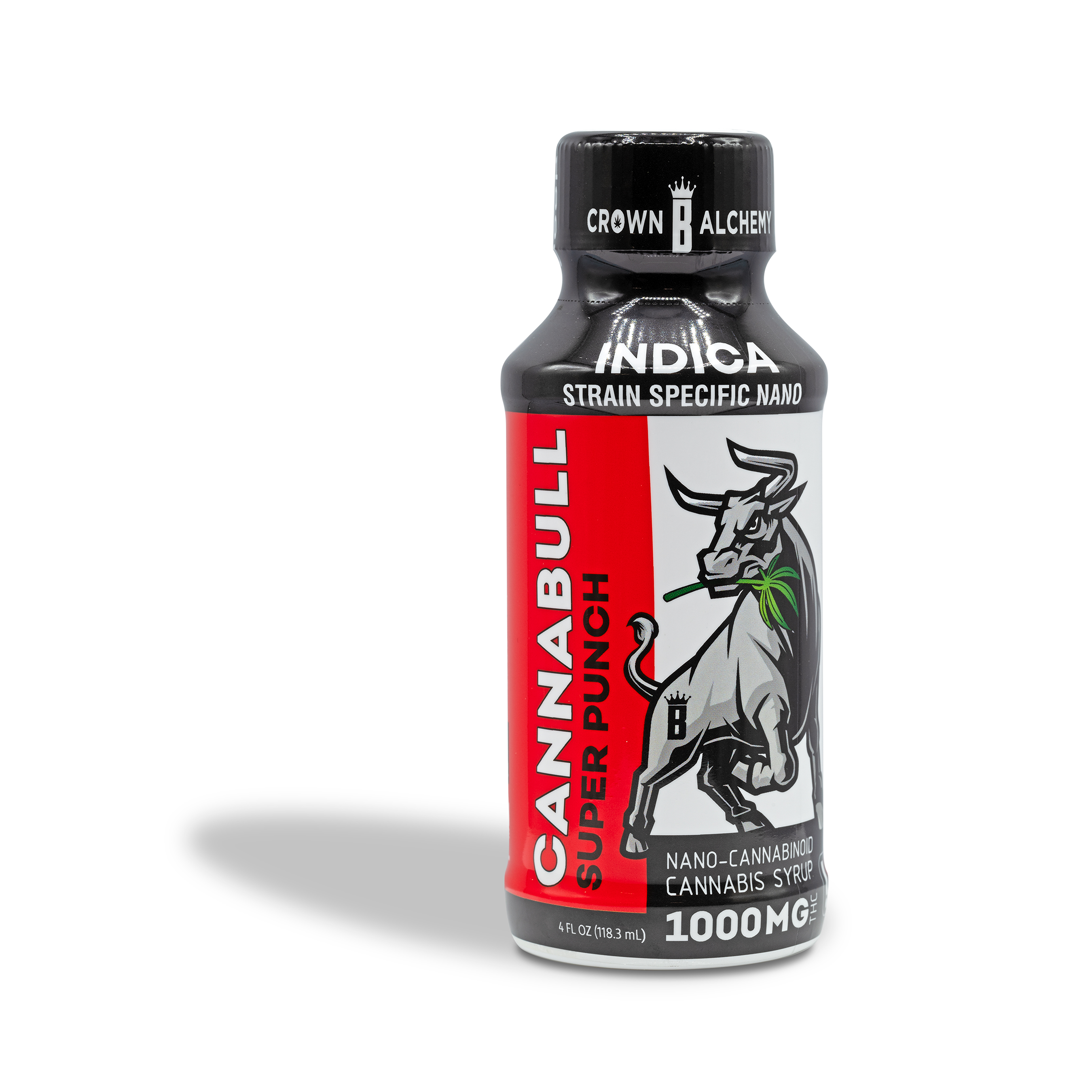 Photograph of product: Cannabull - Super Punch 1,000mg Nano Syrup - 4oz