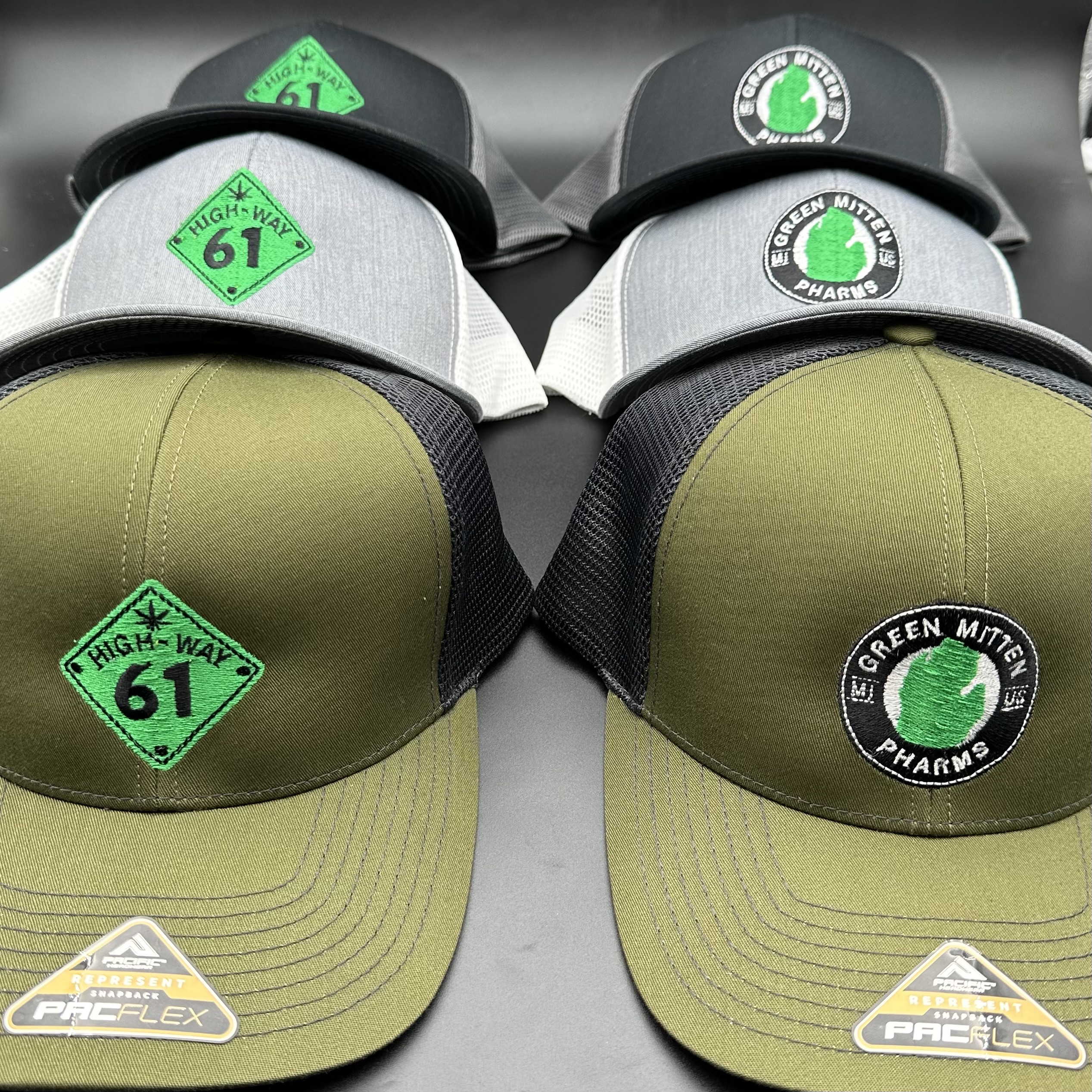 Photograph of product: GMP Logo Snapback Hats
