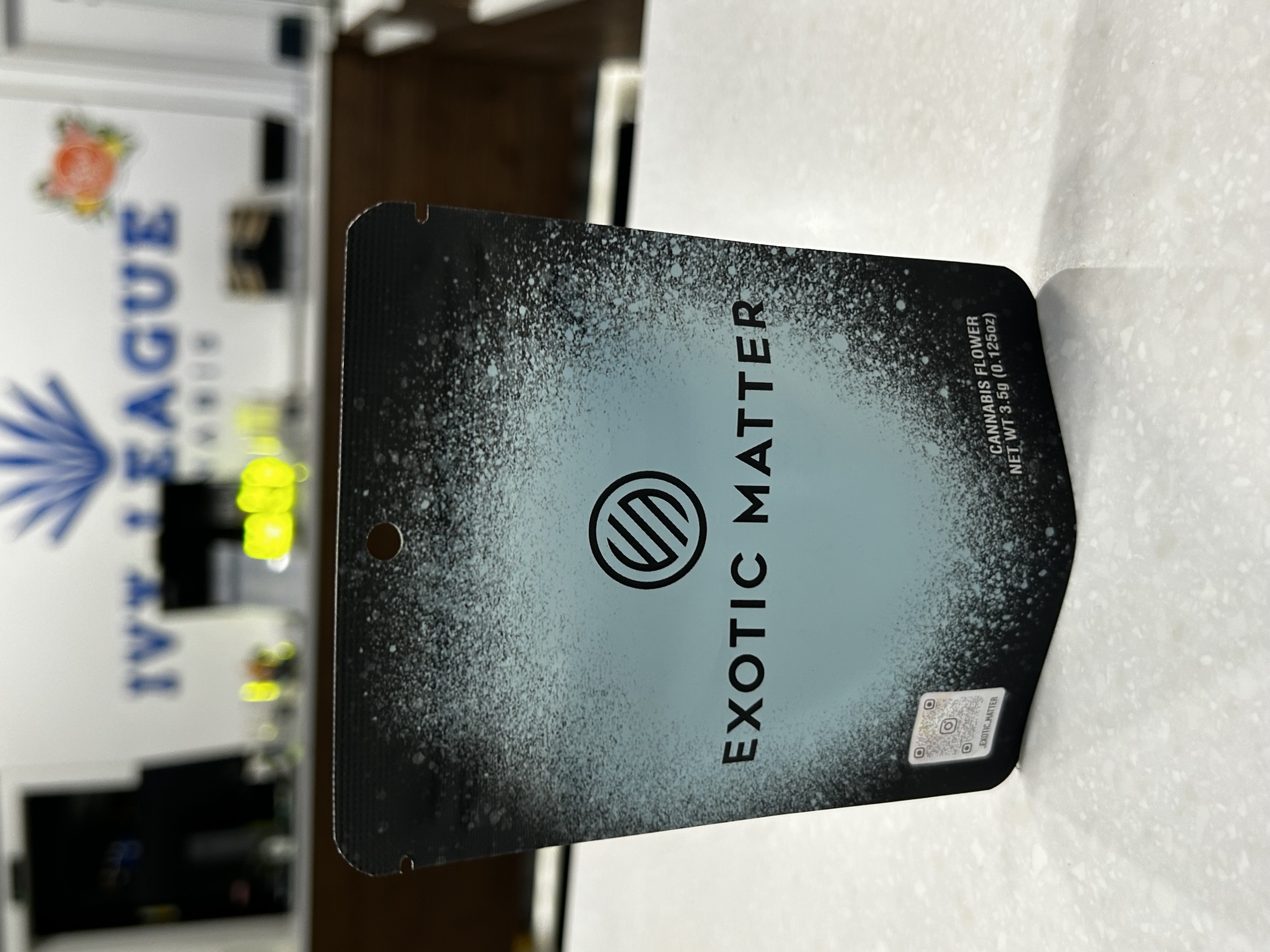 Photograph of product: Exotic Matter | Zoap | 3.5g Prepack