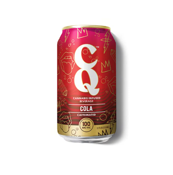 Photograph of product: CQ | Cola | Infused Beverage | 100mg