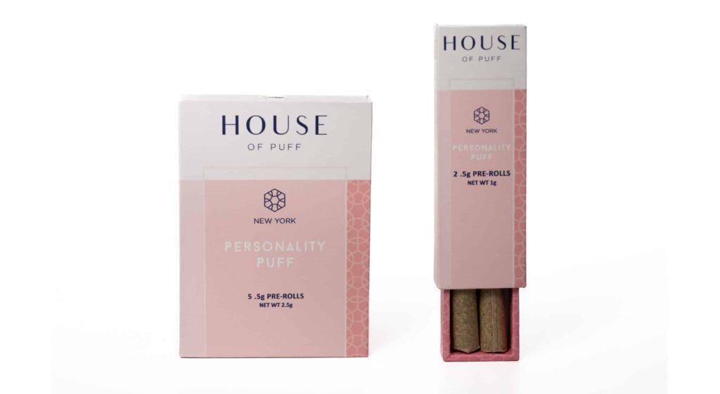 Photograph of product: House of Puff | Personality | Pre-Roll | 2 Pack | 1g