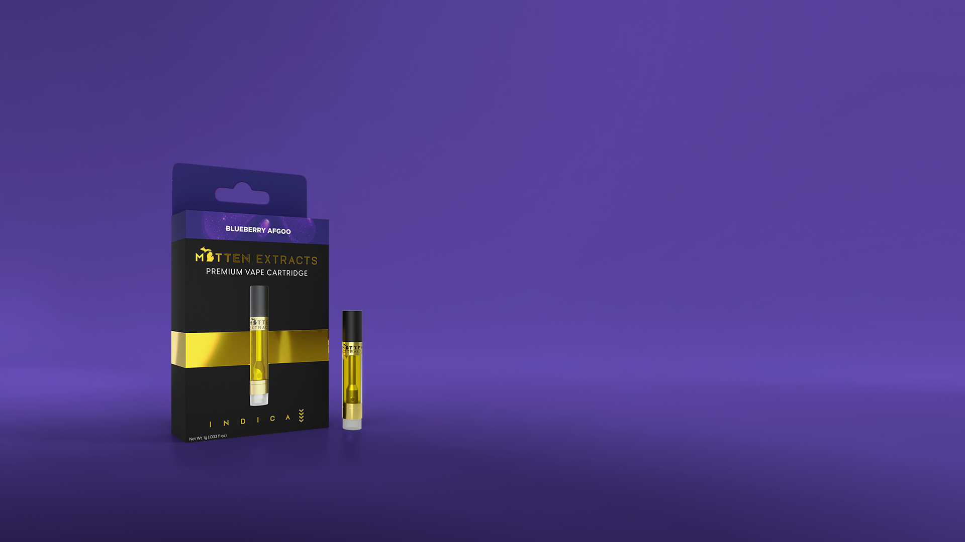 Photograph of product: Blueberry Afgoo - Cartridge