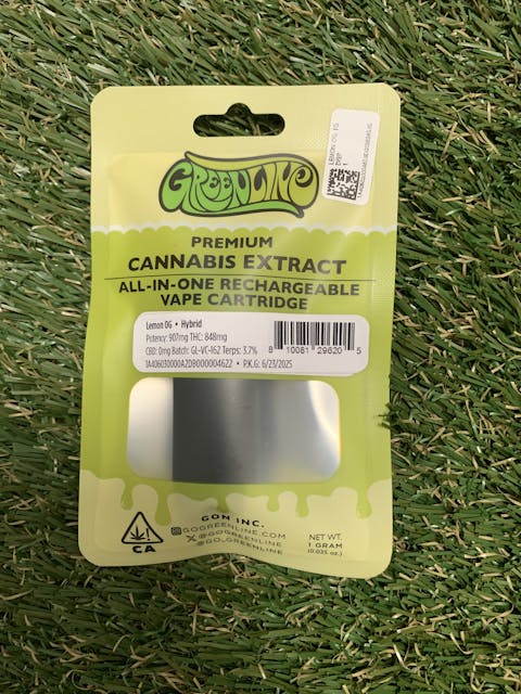 Photograph of product: LEMON OG 1G DISP - 